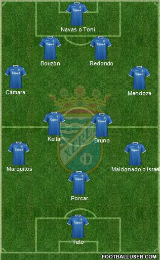 Xerez C.D., S.A.D. Formation 2013