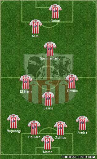 Athletic Club Ajaccien Football Formation 2013