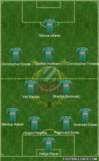 SK Rapid Wien Formation 2013