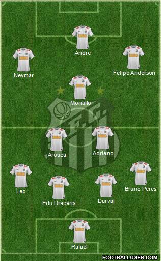 Santos FC Formation 2013