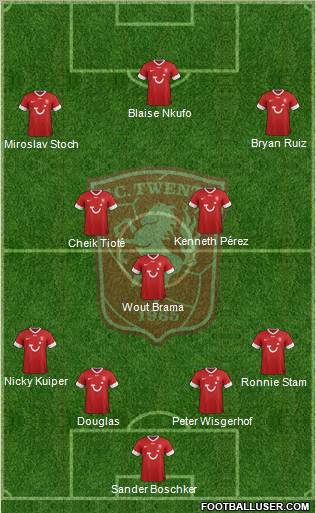 FC Twente Formation 2013