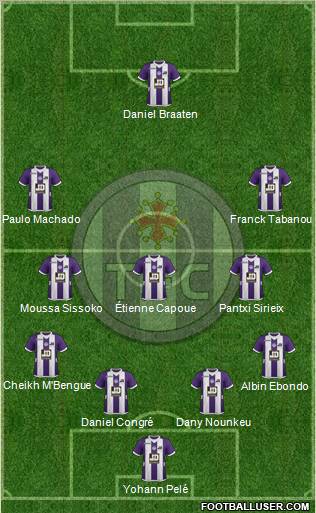 Toulouse Football Club Formation 2013