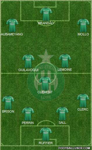 A.S. Saint-Etienne Formation 2013