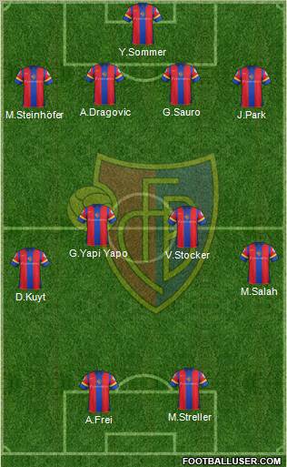 FC Basel Formation 2013