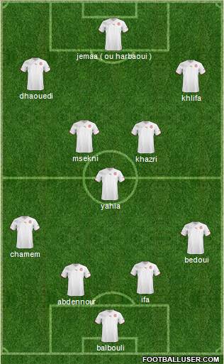 Tunisia Formation 2013