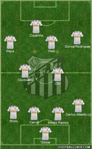 Santos FC Formation 2013