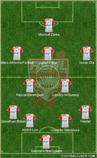 A.S. Nancy Lorraine Formation 2013