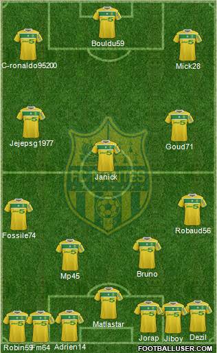 FC Nantes Formation 2013