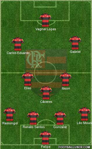 CR Flamengo Formation 2013