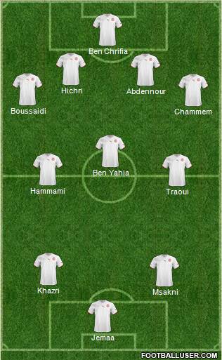 Tunisia Formation 2013