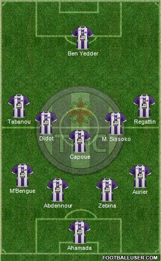 Toulouse Football Club Formation 2013