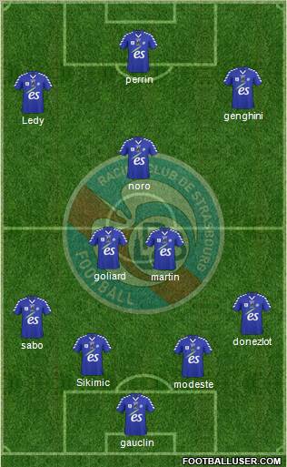 Racing Club de Strasbourg-Football Formation 2013