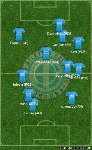 Belgrano de Córdoba Formation 2013