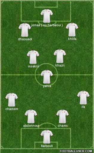 Tunisia Formation 2013