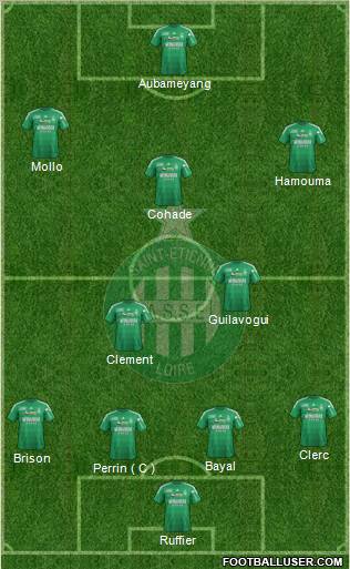 A.S. Saint-Etienne Formation 2013