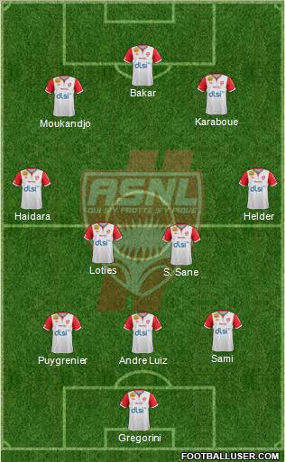 A.S. Nancy Lorraine Formation 2013