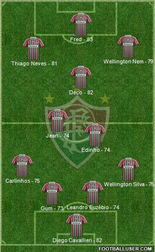 Fluminense FC Formation 2013