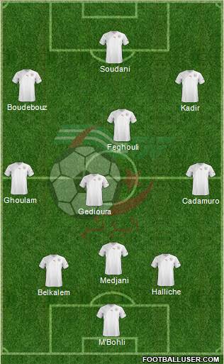 Algeria Formation 2013