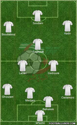 Algeria Formation 2013