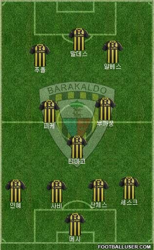 Barakaldo C.F. Formation 2013