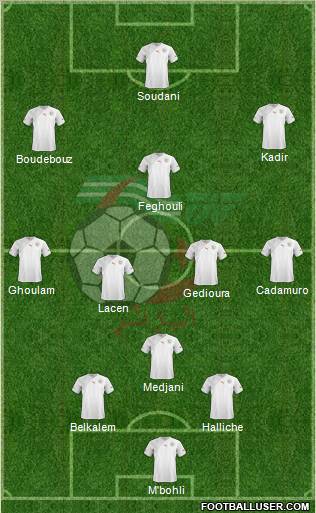 Algeria Formation 2013