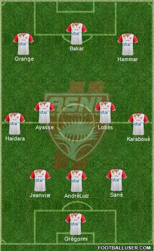 A.S. Nancy Lorraine Formation 2013