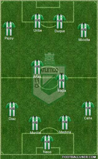 CDC Atlético Nacional Formation 2013