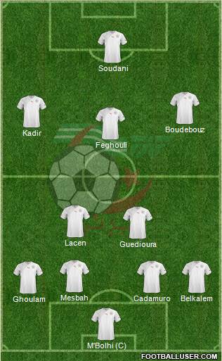 Algeria Formation 2013