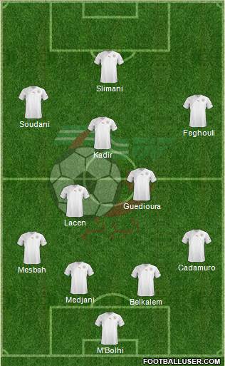 Algeria Formation 2013