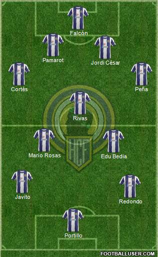 Hércules C.F., S.A.D. Formation 2013