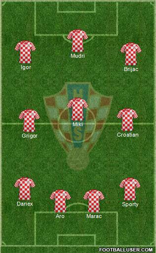 Croatia Formation 2013