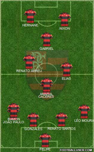 CR Flamengo Formation 2013