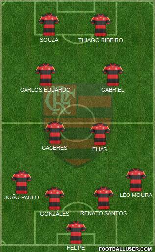 CR Flamengo Formation 2013