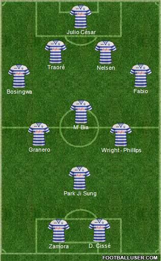 Queens Park Rangers Formation 2013