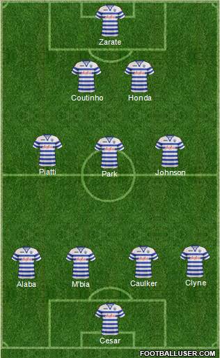 Queens Park Rangers Formation 2013