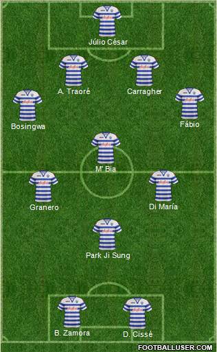 Queens Park Rangers Formation 2013