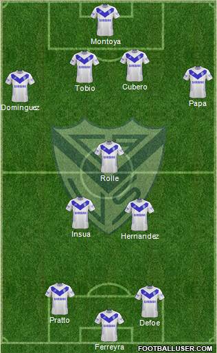 Vélez Sarsfield Formation 2013