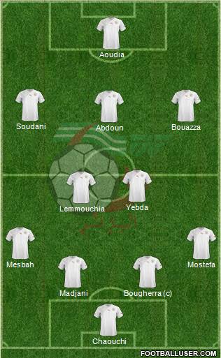 Algeria Formation 2013