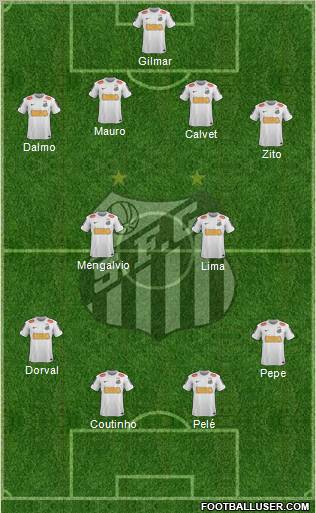 Santos FC Formation 2013