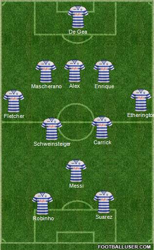 Queens Park Rangers Formation 2013