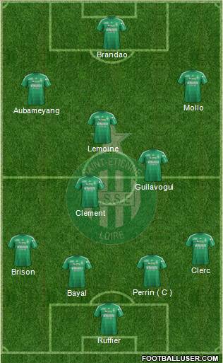 A.S. Saint-Etienne Formation 2013