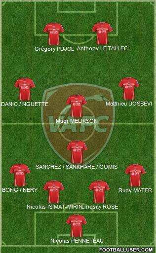 Valenciennes Football Club Formation 2013