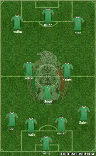 Mexico Formation 2013