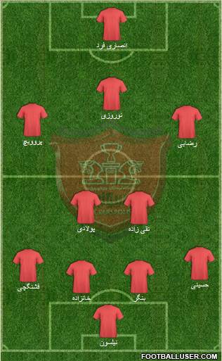 Persepolis Tehran Formation 2013