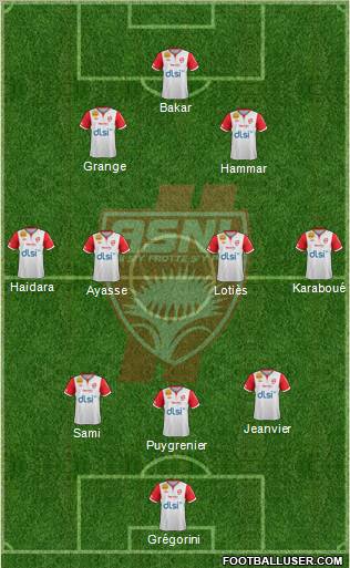 A.S. Nancy Lorraine Formation 2013