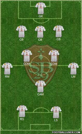 Stade Brestois 29 Formation 2013