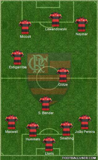 CR Flamengo Formation 2013