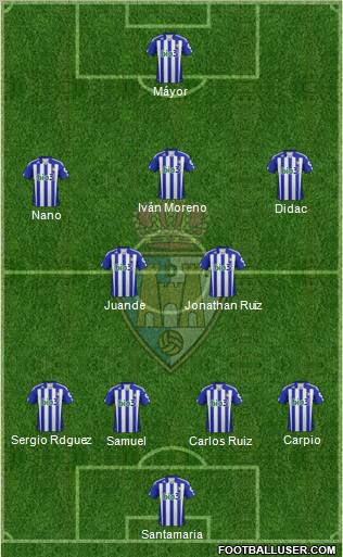 S.D. Ponferradina Formation 2013