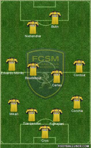 FC Sochaux-Montbéliard Formation 2013