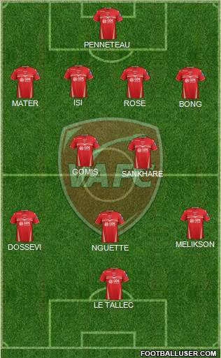 Valenciennes Football Club Formation 2013